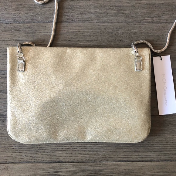 NWT BCBG Gold Purse - Picture 2 of 5